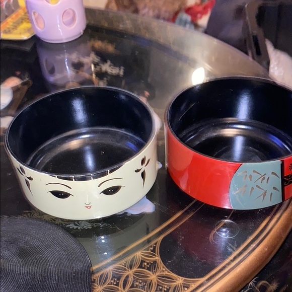 Kokeshi Doll Traditional Wooden Decorative Container from Tohoku Japan 19th cent - Picture 3 of 5